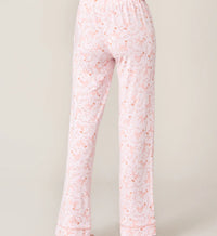 Pajama Pant Pink Poodles