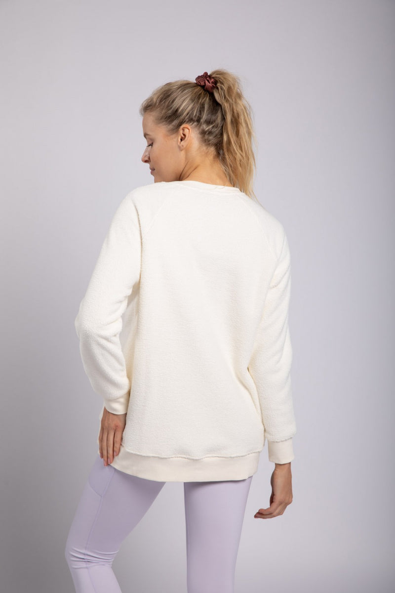 Teddy Pullover with Pockets