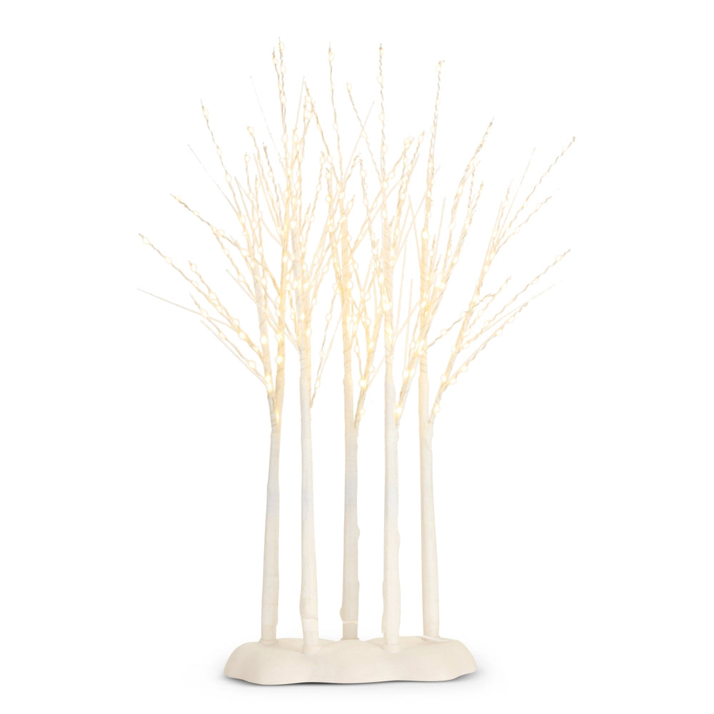 30" Lighted Glittered Fairy Light Grove
