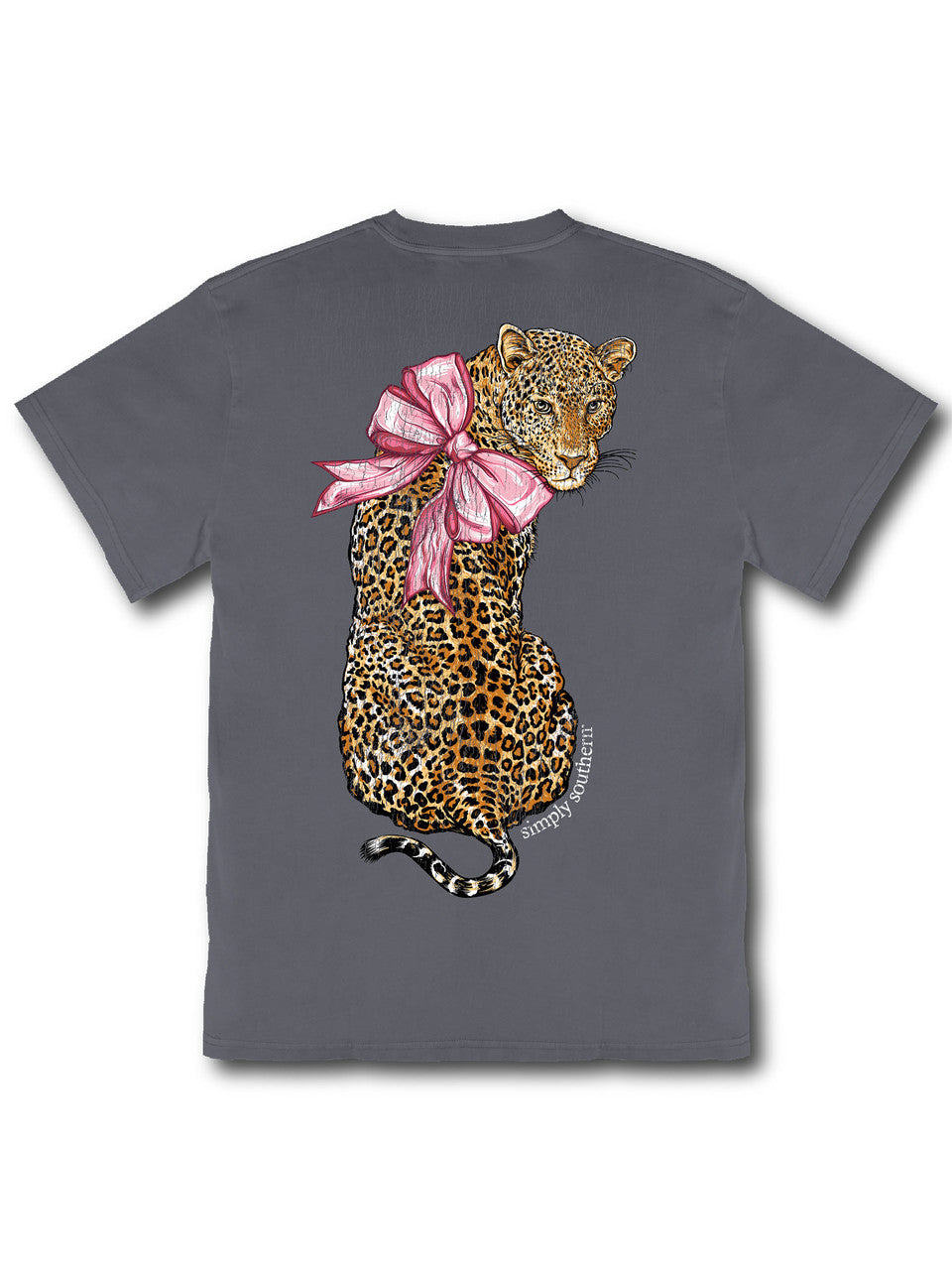 Graphite Leopard Tee Shirt