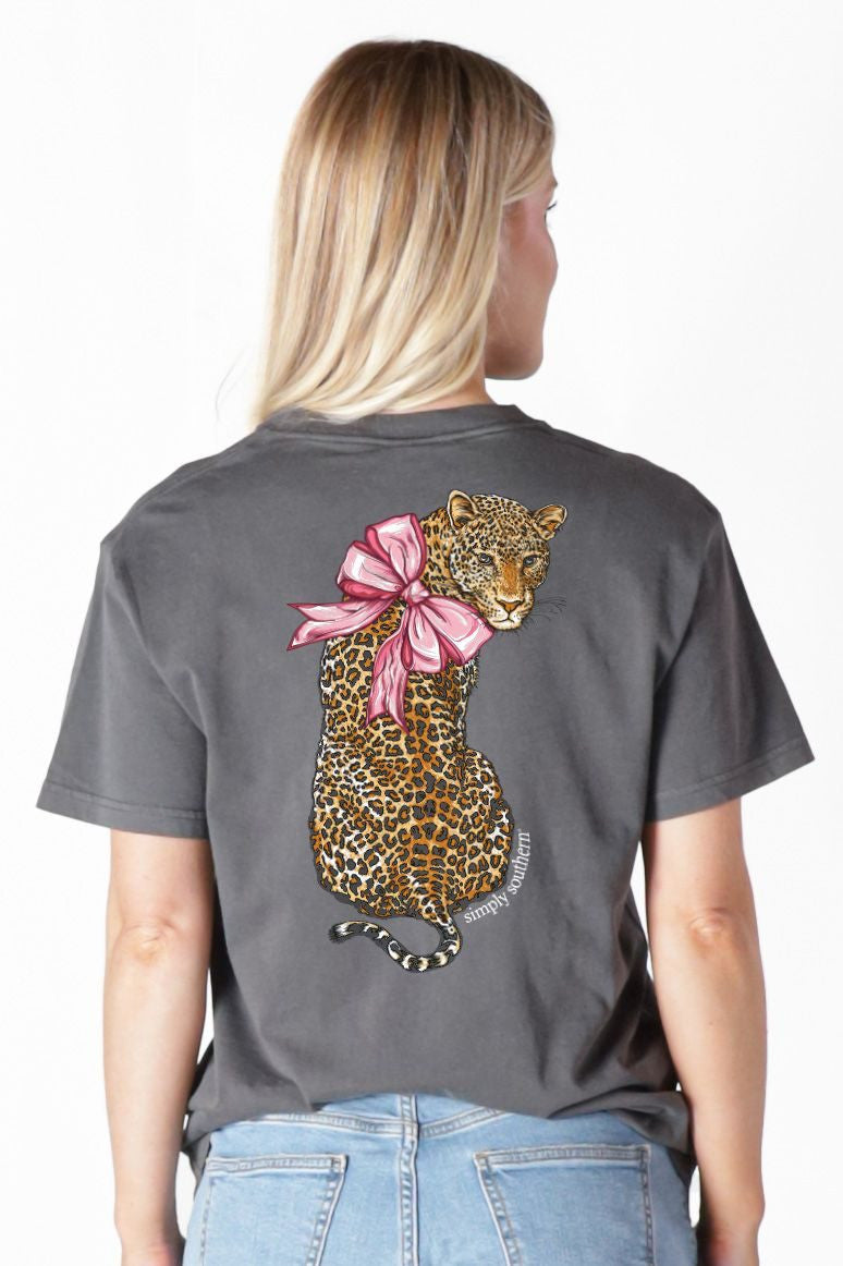 Graphite Leopard Tee Shirt
