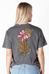 Graphite Leopard Tee Shirt