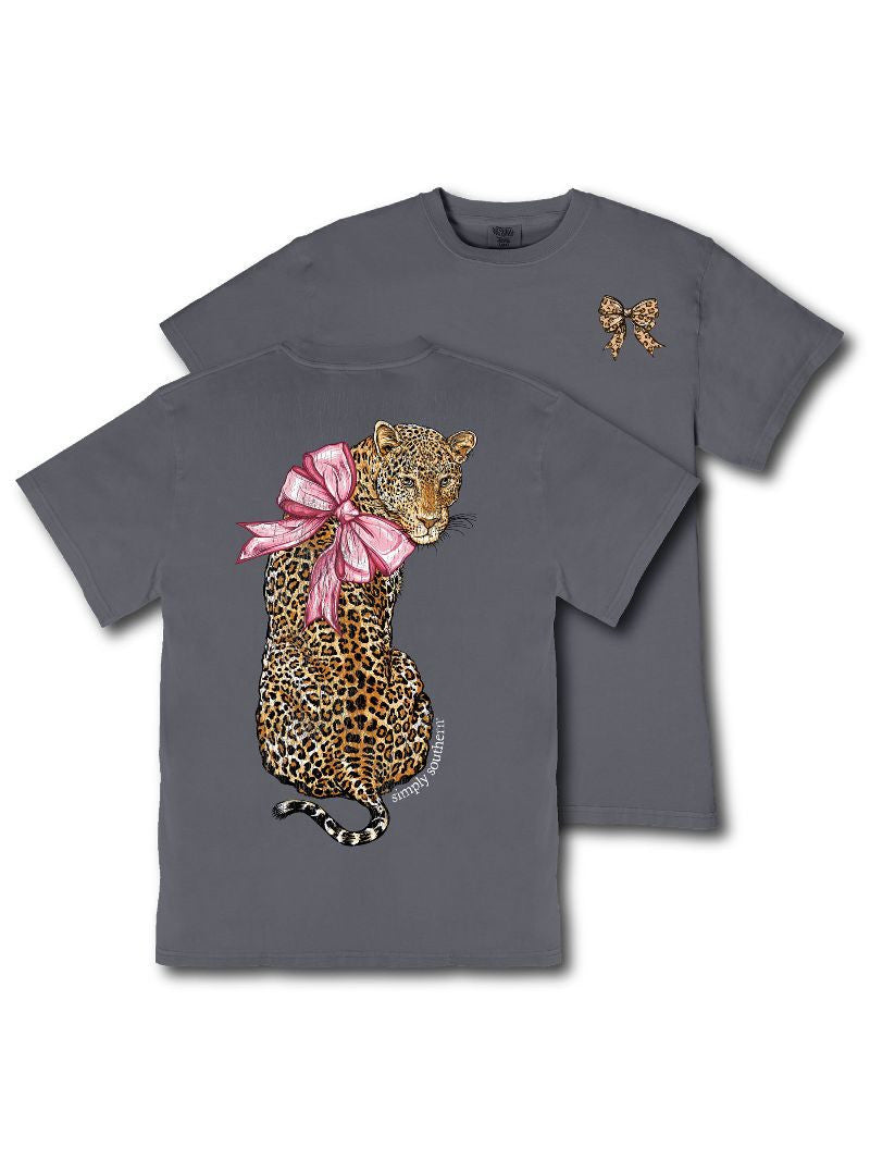 Graphite Leopard Tee Shirt