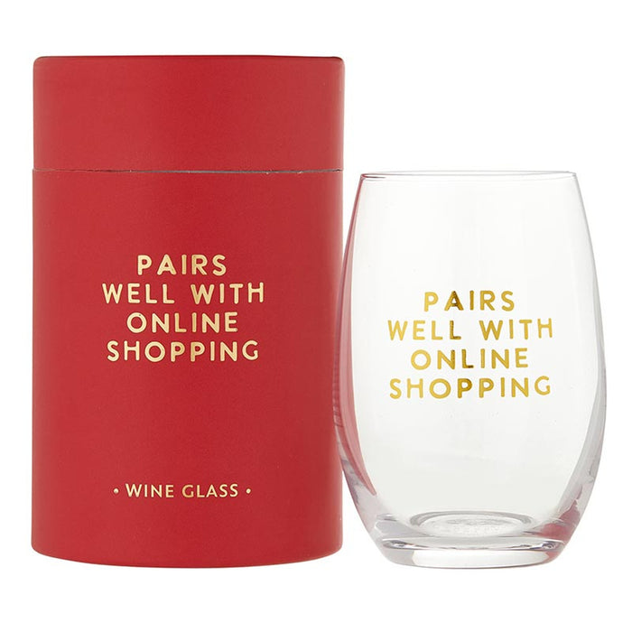 Stemless Wine Glass - Online Shopping