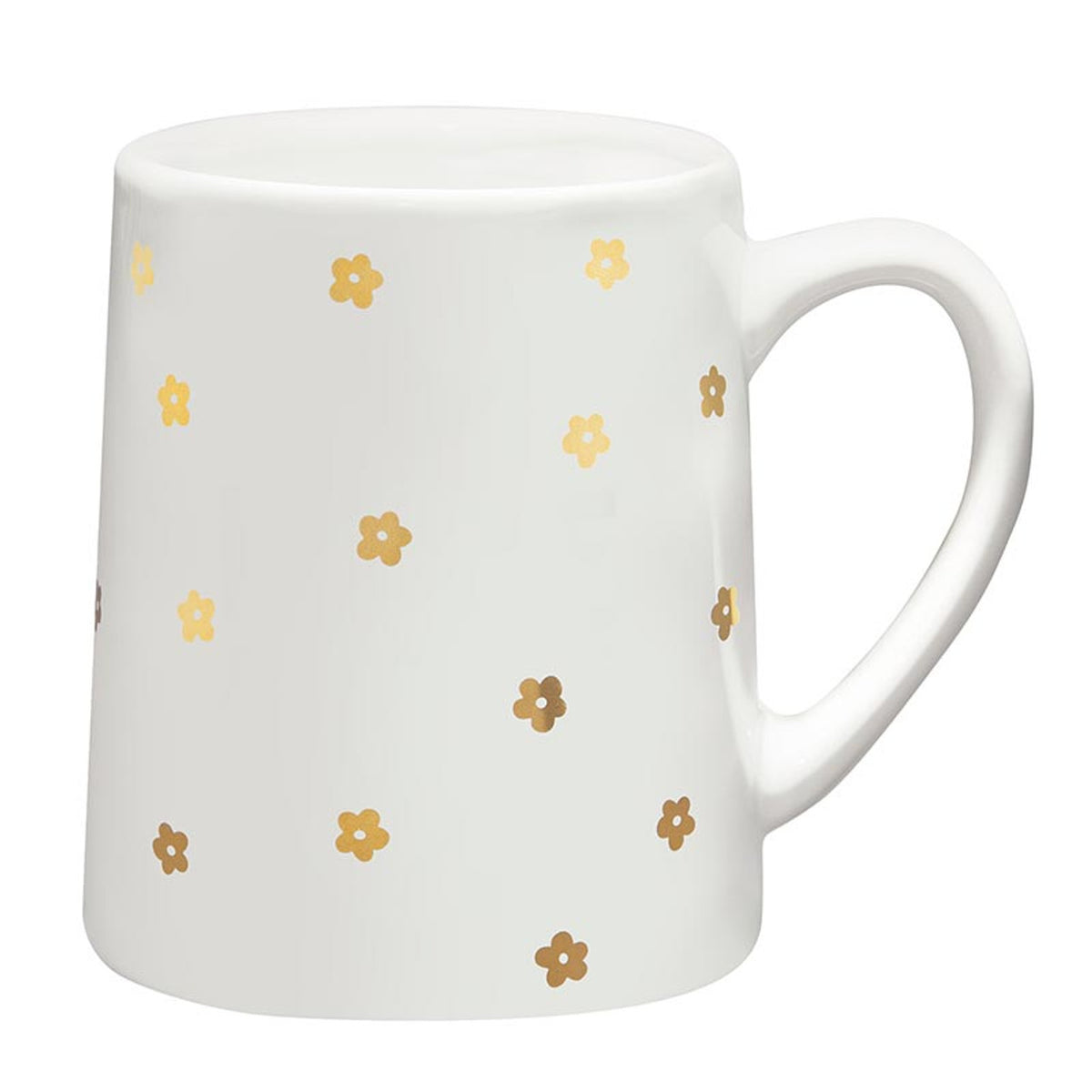 Artisan Tapered Mug - Flowers