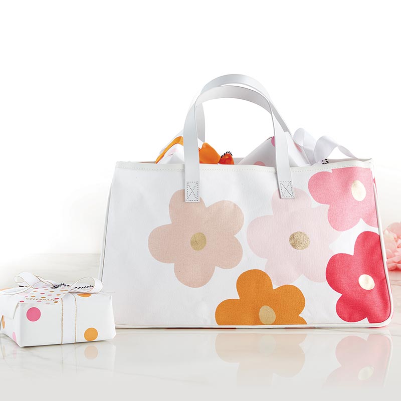 Canvas Tote - Flowers
