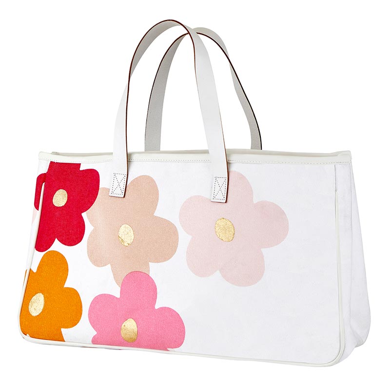 Canvas Tote - Flowers