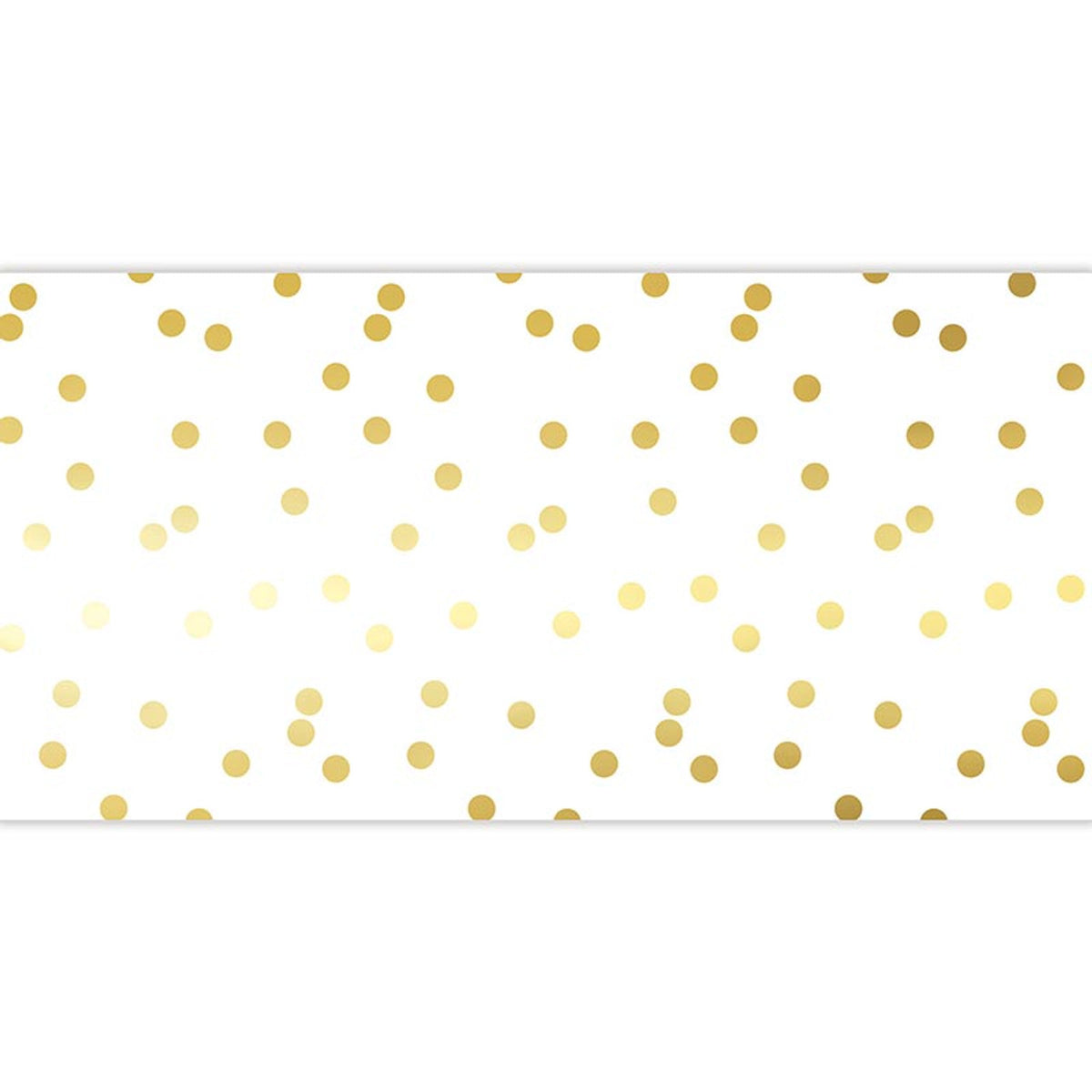 Paper Table Runner - Gold Dot