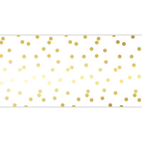 Paper Table Runner - Gold Dot