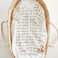 Newborn Gown - Little Sunshine