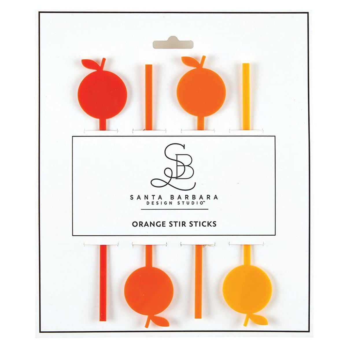 Stir Sticks - Orange