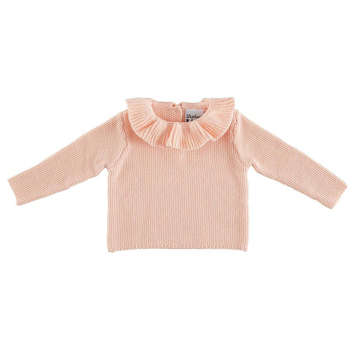 Pink Ruffle Sweater