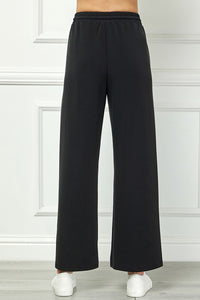 Wide-Leg Pants with Drawstring Waist