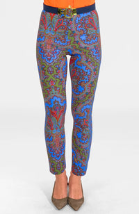 Gripeless Pull On Pants - Passion Paisley