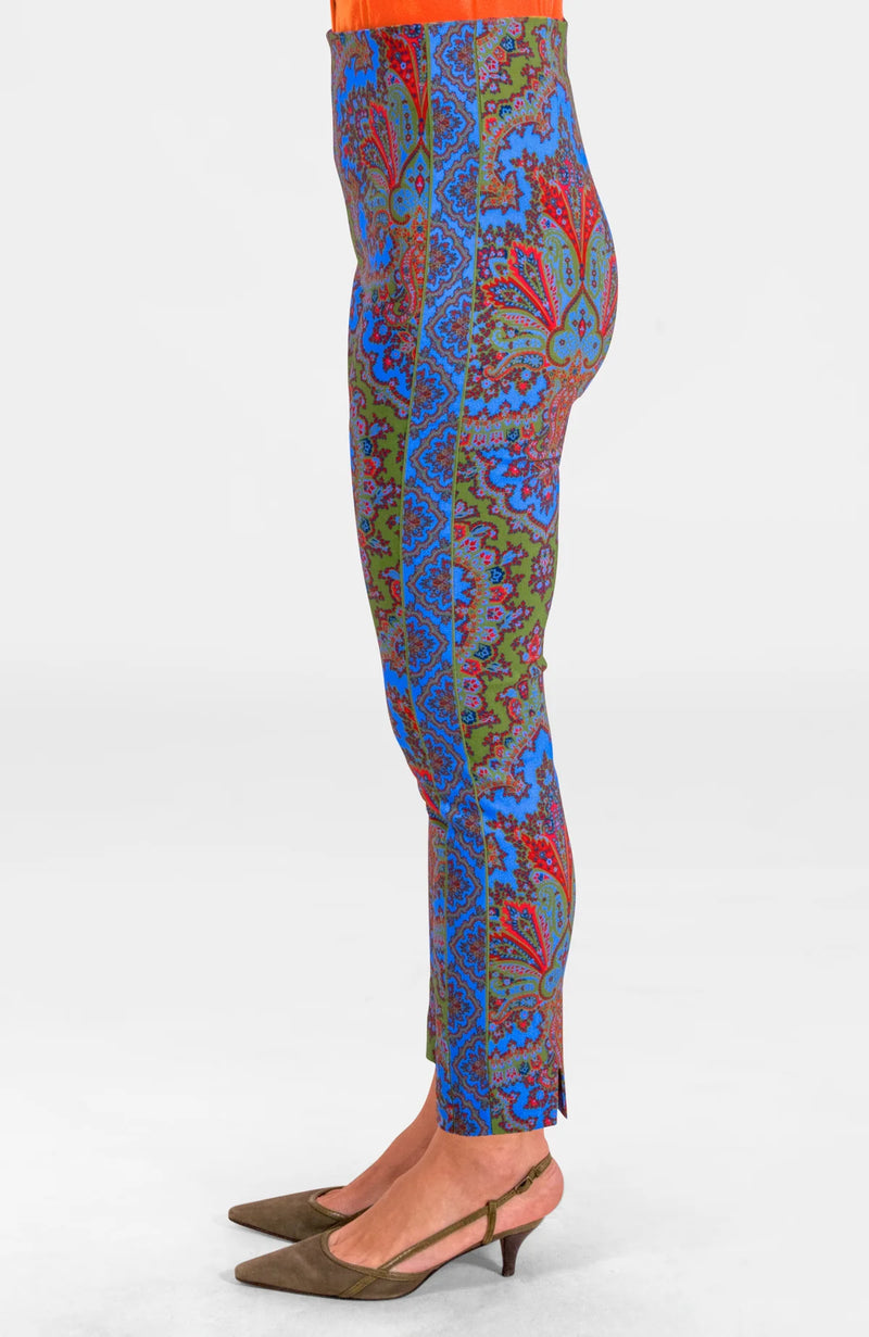 Gripeless Pull On Pants - Passion Paisley
