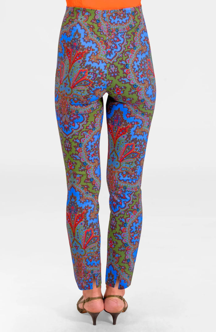 Gripeless Pull On Pants - Passion Paisley