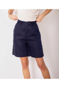 Linen Bermuda Shorts