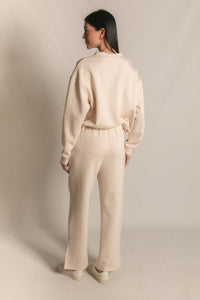 Butter Modal Wide Leg Pants W/Slits