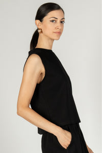 Butter Modal Round Neck Sleeveless Top