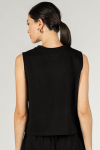 Butter Modal Round Neck Sleeveless Top