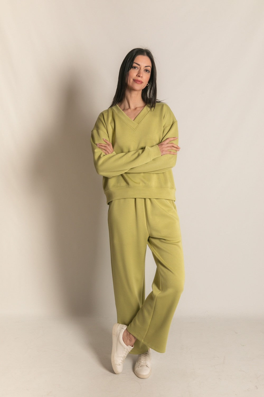 Butter Modal V-Neck Pullover Top