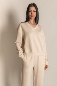 Butter Modal V-Neck Pullover Top