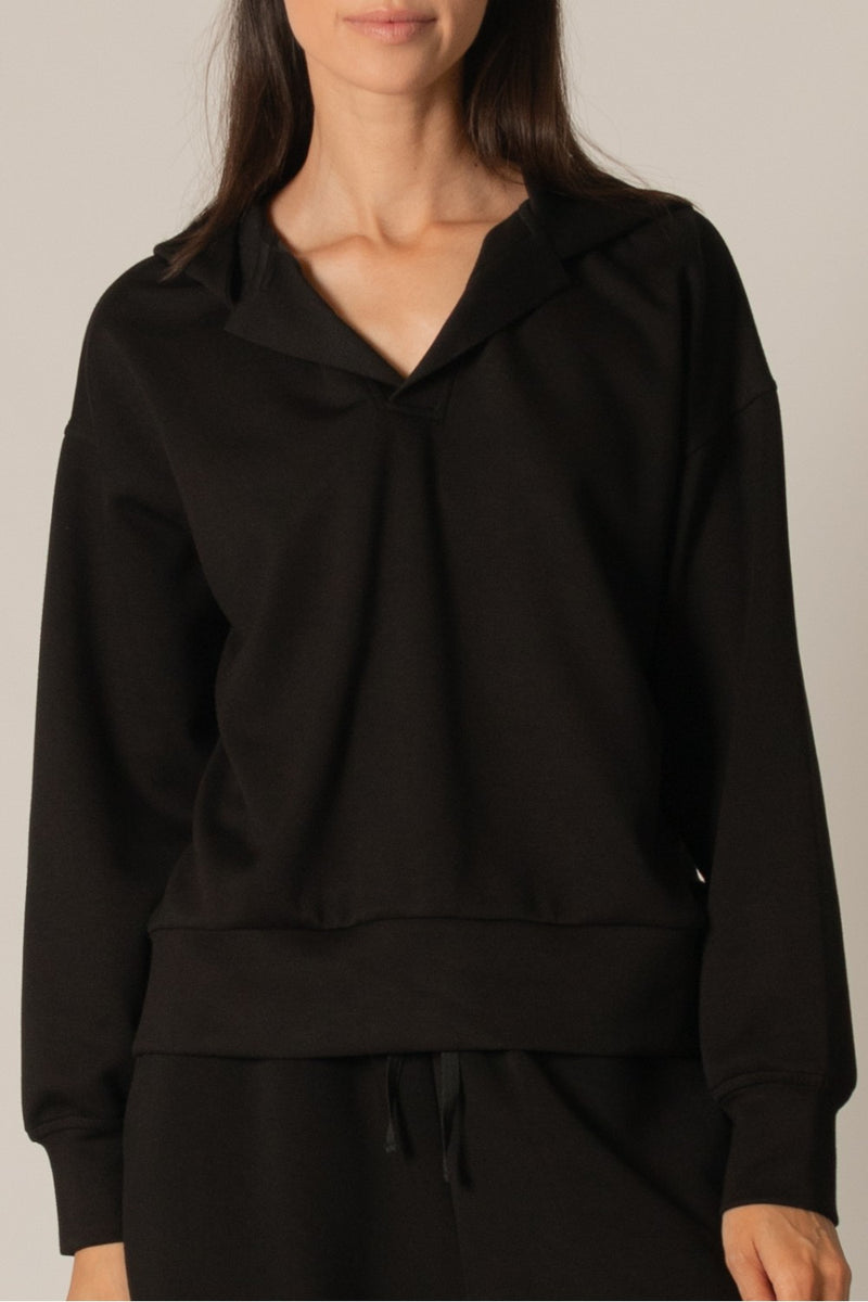 Butter Modal Hoodie Long Sleeve Top