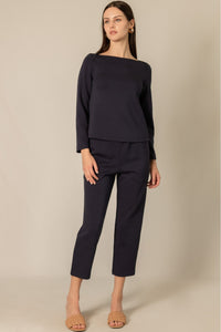 Long Sleeve Round Neck Top