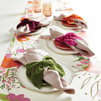 Paper Table Runner - Flower