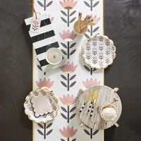 Paper Table Runner - Flower