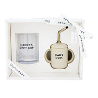 Wine Glass + Sippy Cup Set