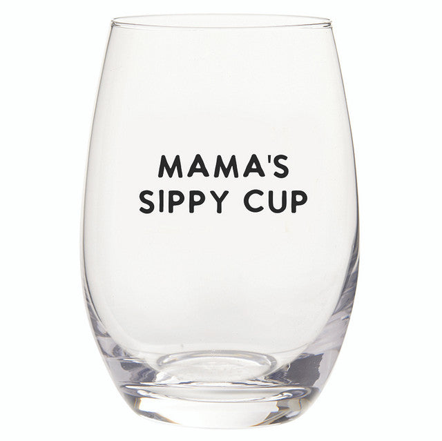 Wine Glass + Sippy Cup Set