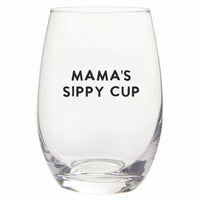 Wine Glass + Sippy Cup Set