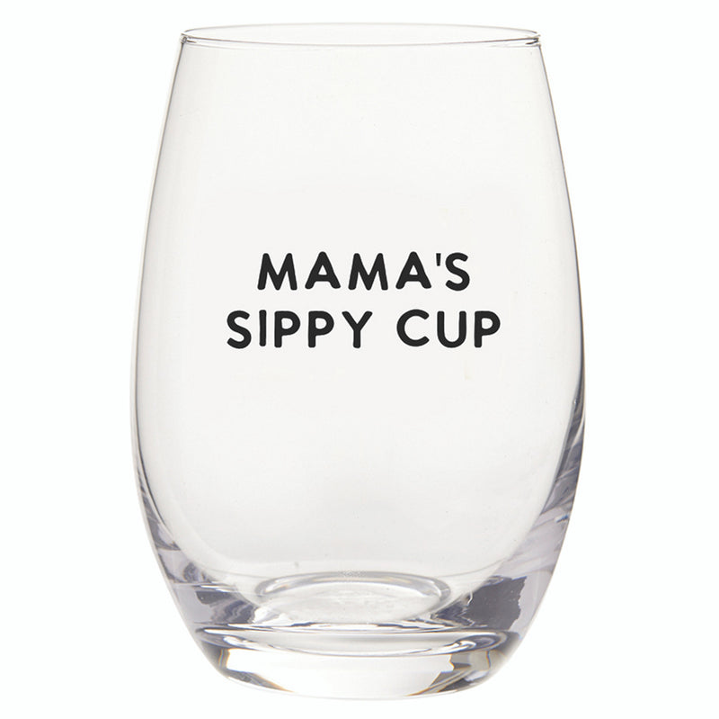 Wine Glass + Sippy Cup Set