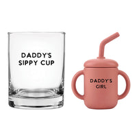Wine Glass + Sippy Cup Set