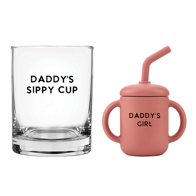 Wine Glass + Sippy Cup Set