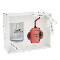 Wine Glass + Sippy Cup Set