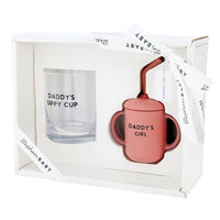 Wine Glass + Sippy Cup Set
