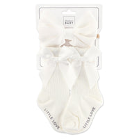 Headband & Socks Set - White