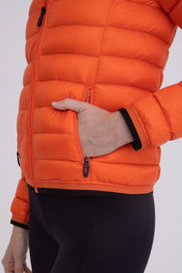 Padded Puffer Jacket with Hood