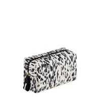 EZRA  BOXY COSMETIC POUCH,LEOPARD