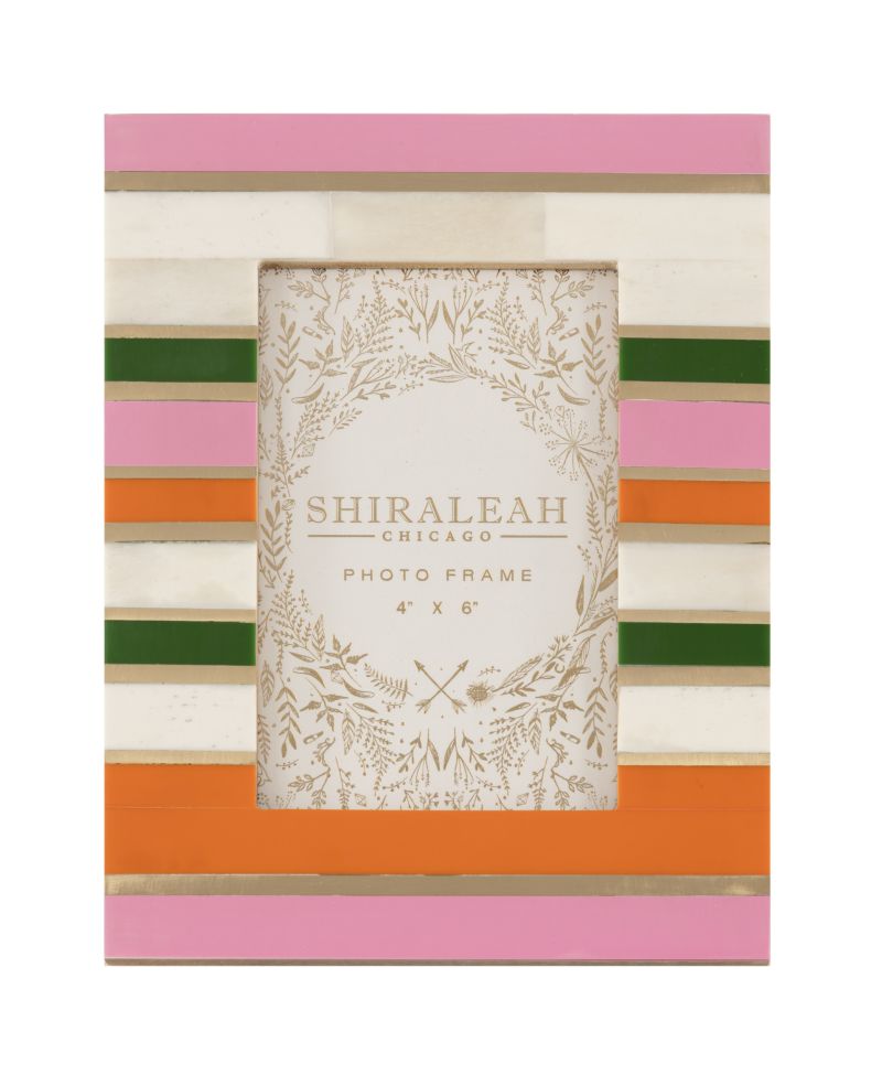 VIVA 4 x 6 HORIZONTAL STRIPES PICTURE FRAME,MULTI