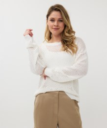 Sequins Cotton Sweater