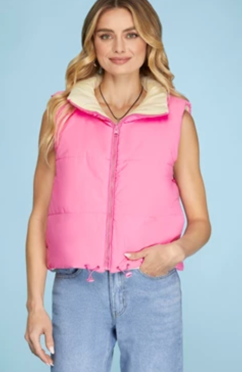 Reversible Puffer Vest