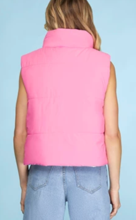 Reversible Puffer Vest