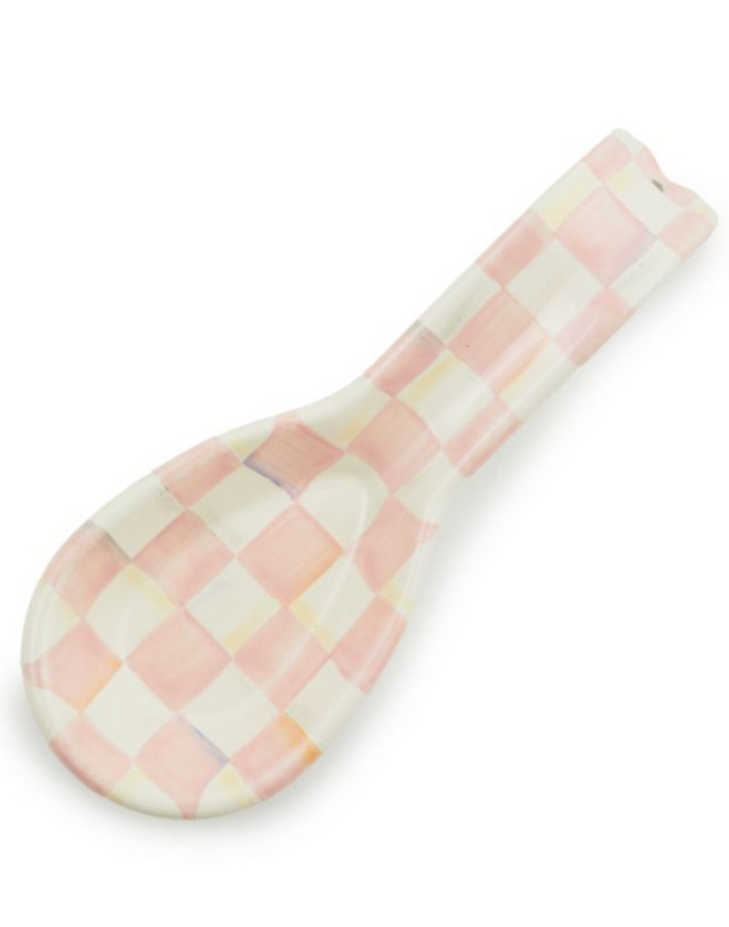 Rosy Check Spoon Rest