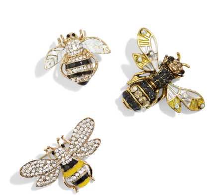 Bee-utiful  Jeweled Bee Pin Unit