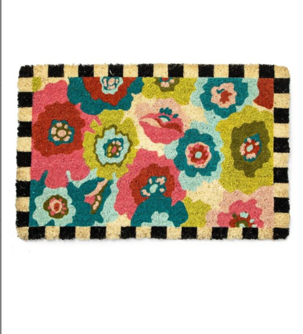 Always Flowers Entrance Mat