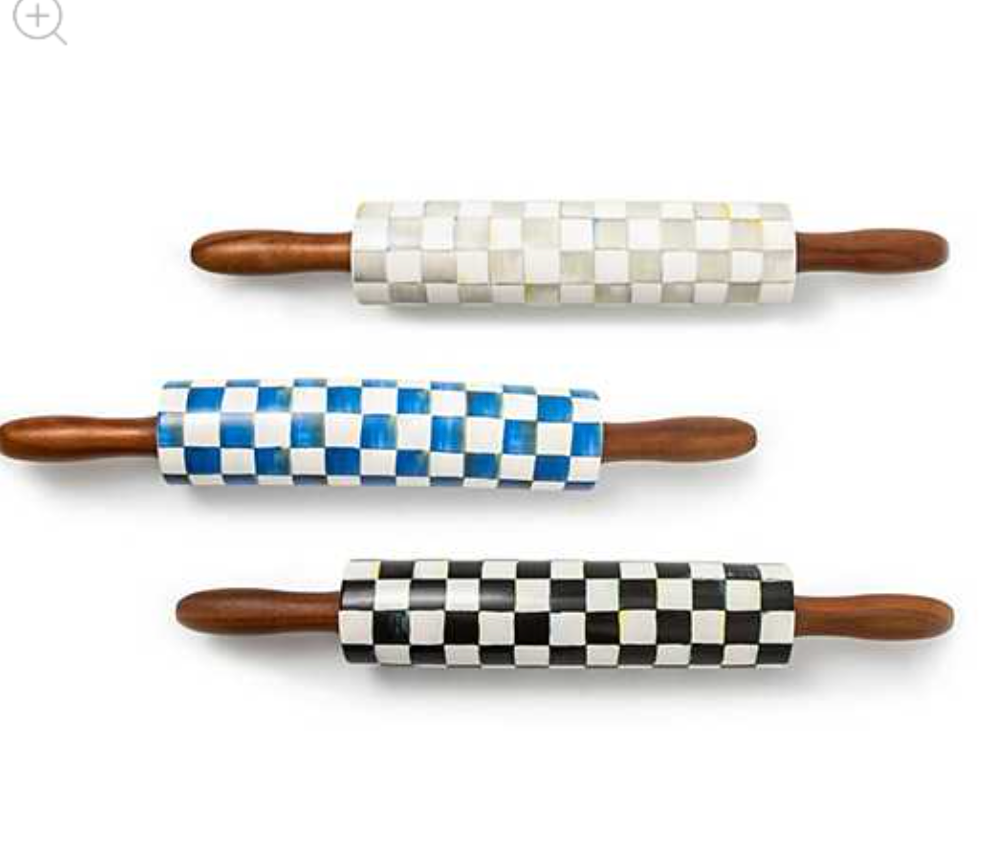 Courtly Check Rolling Pin