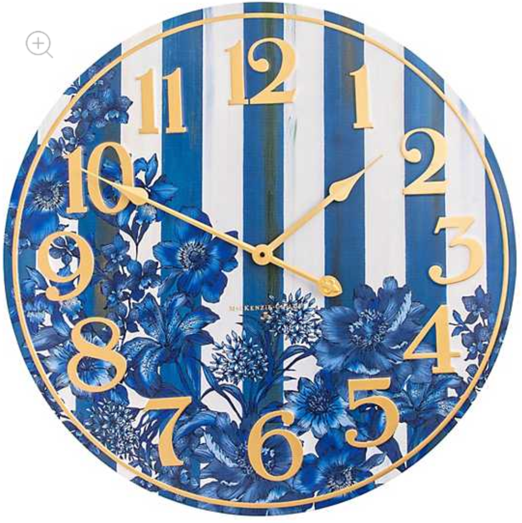 English Garden Outdoor Wall Clock